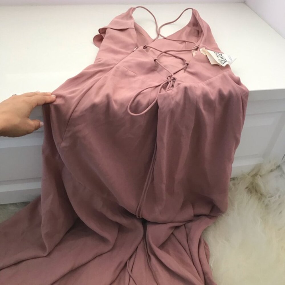 Fame And Partners Asymmetric Ruffle Dress - Picture 8 of 8